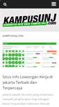 Mobile Screenshot of kampusunj.com
